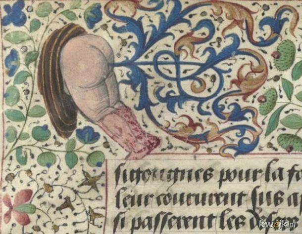 Średniowieczni iluminatorzy naprawdę mieli dziwny fetysz trąbek w pupie, obrazek 11
