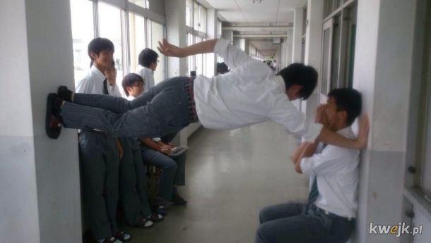 Kiedy dzieciaki w japońskiej szkole się nudzą