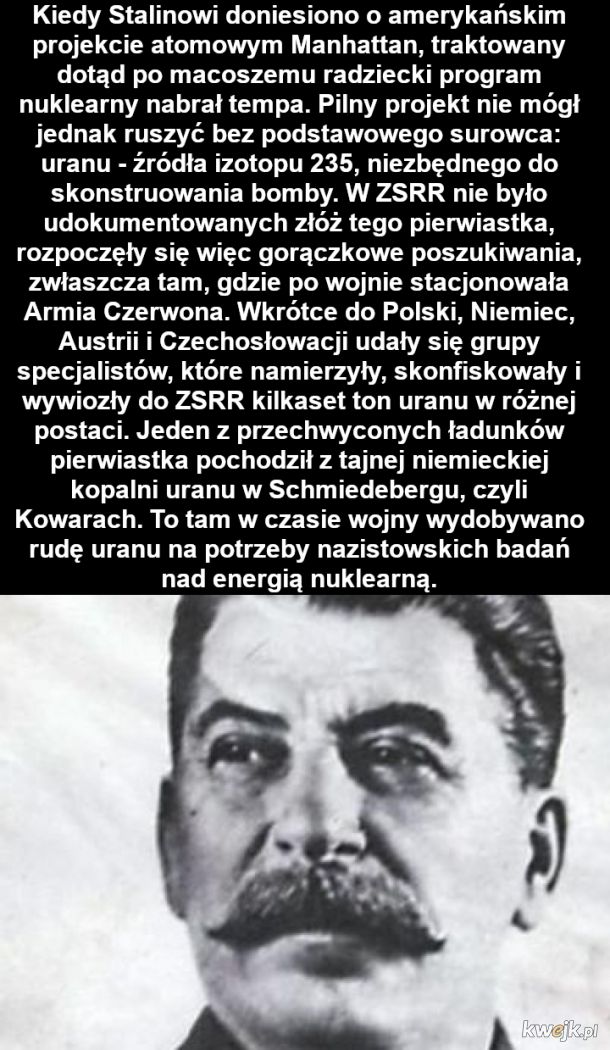 Historia tajnych kopalń uranu w Polsce za porozumieniem Polski i ZSRR, obrazek 2