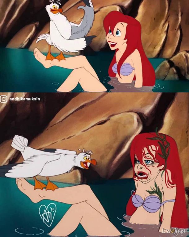 A gdyby tak przedstawić księżniczki Disney'a bardziej realnie..., obrazek 2