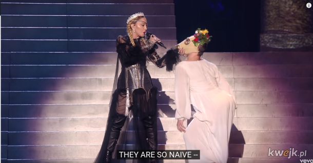 Madonna była antymaseczkową foliarką zanim to było modne.