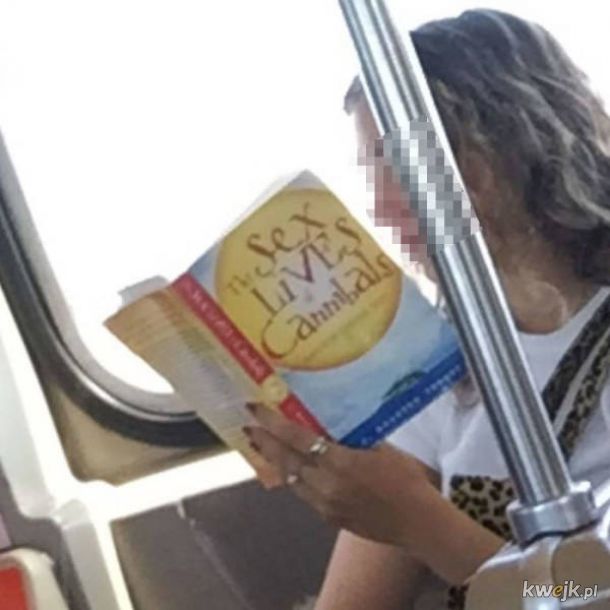 Fascynujące lektury zauważone w metrze