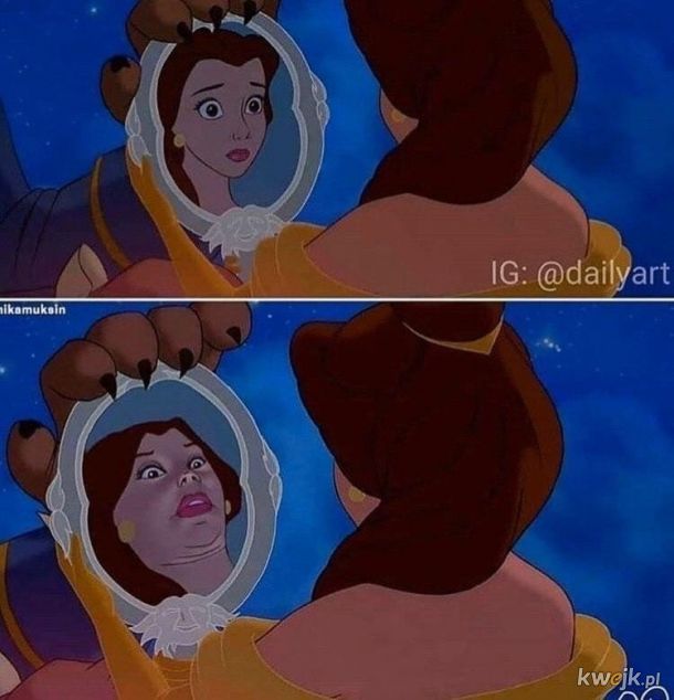 Księżniczki Disneya, zobacz jak było na prawdę: twórczość andhiki muksina
