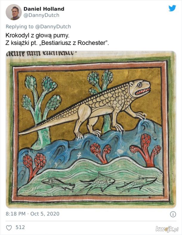 Oto jak średniowieczni artyści wyobrażali sobie zwierzęta, których nigdy w życiu nie widzieli, obrazek 16