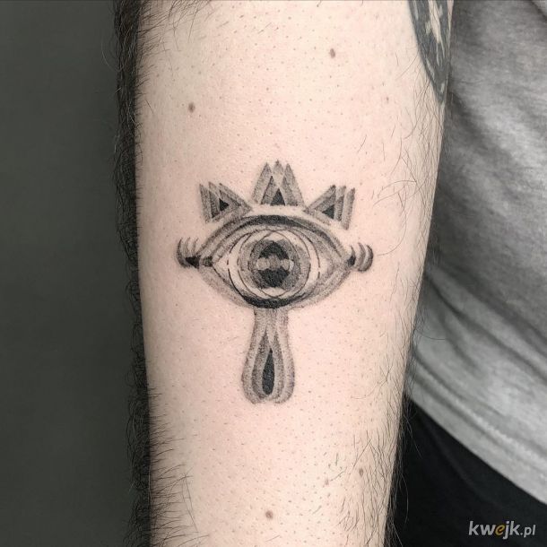 Iluzja optyczna w tatuażu, czyli jak sprawić, by wszytskich bolały oczy