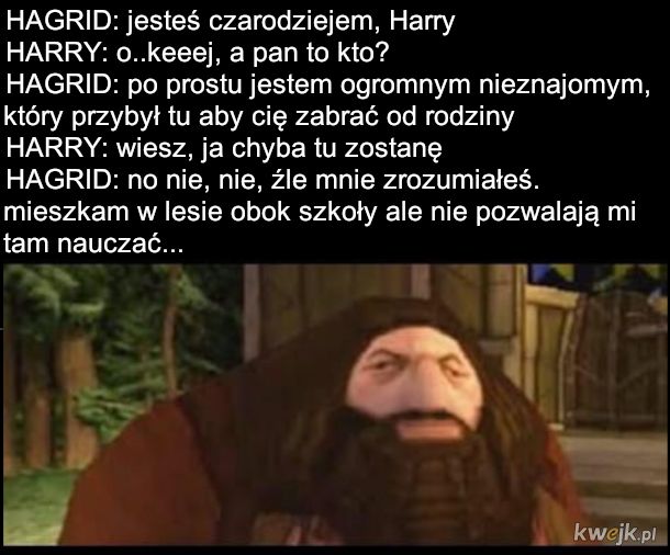 Rubeus Hagrid, wielki nieogar