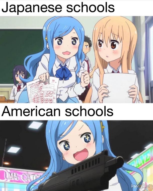 Szkoły w Japonii i USA