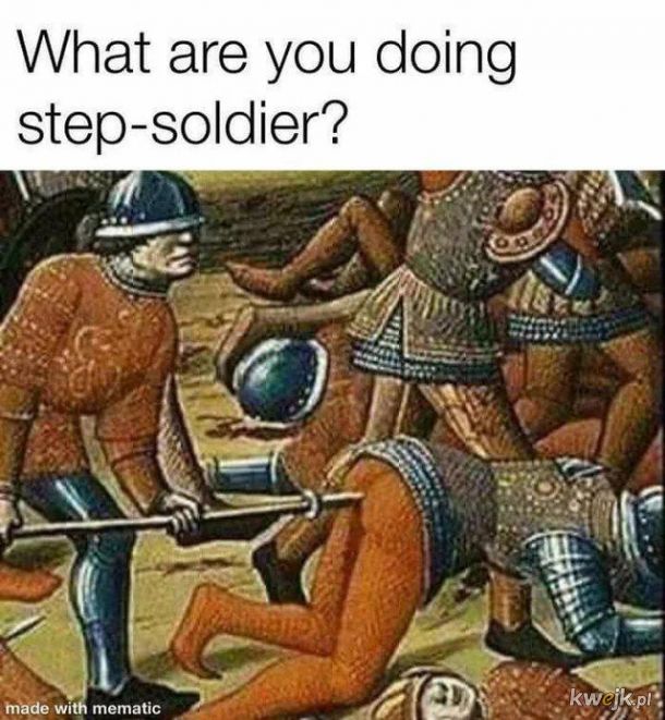 Stepujący żołnierz