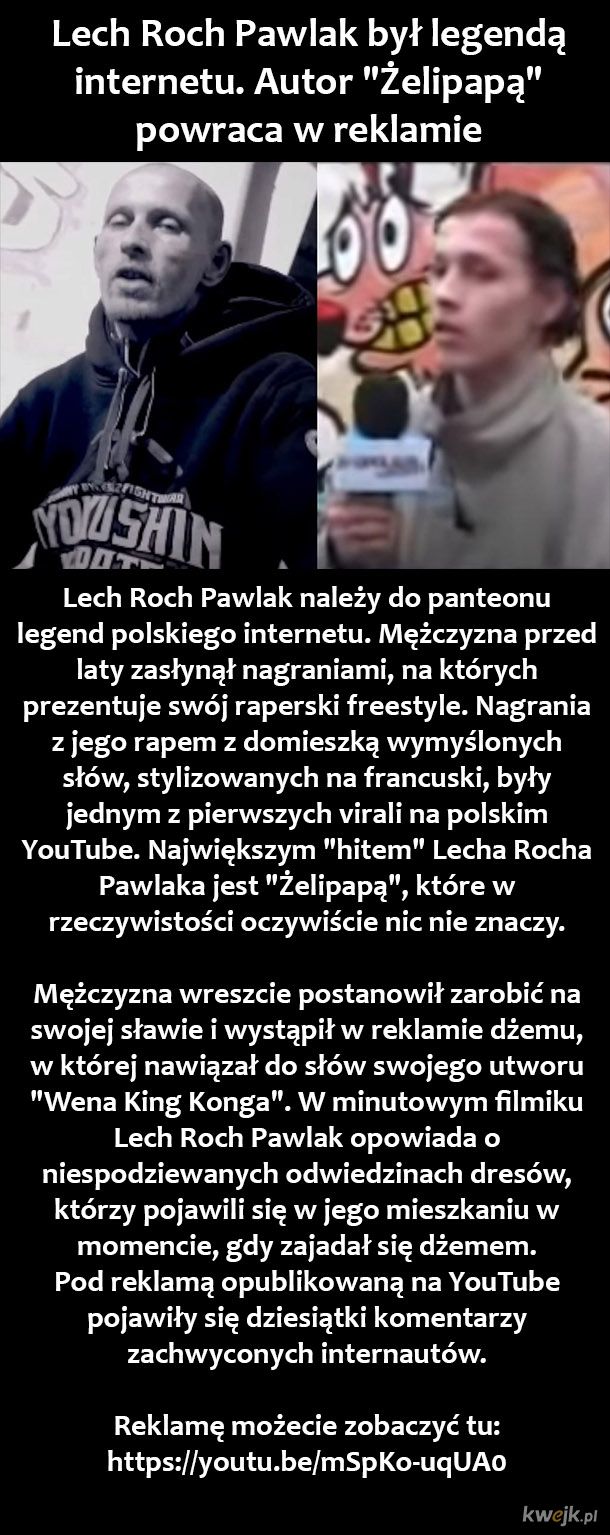 Lech Roch Pawlak powraca!