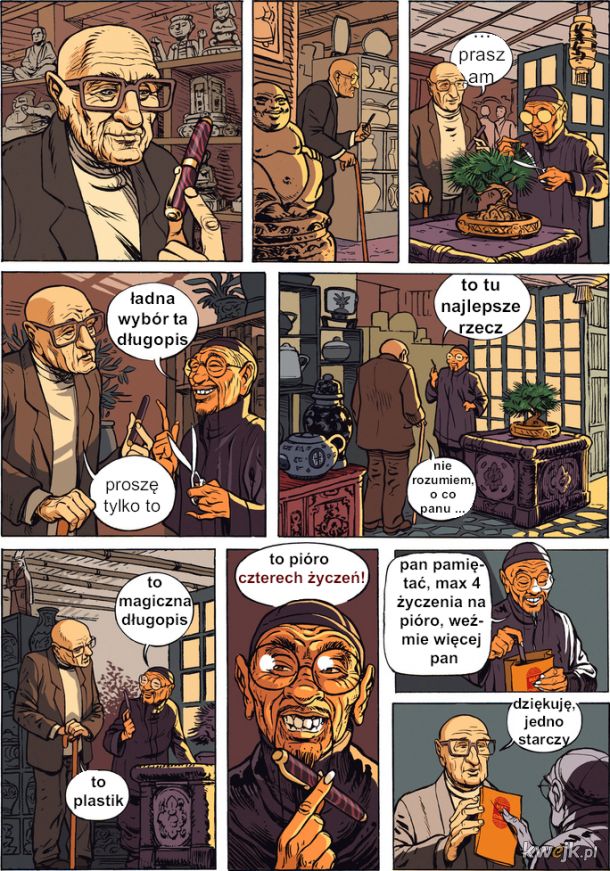 MAD IN CHINA - czyli komiks o chińskim antykwariacie i zdobionym długopisie