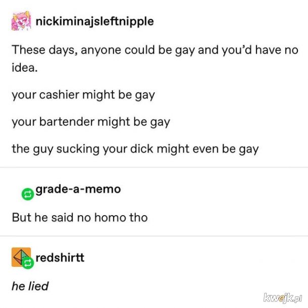 Każdy może być gejem