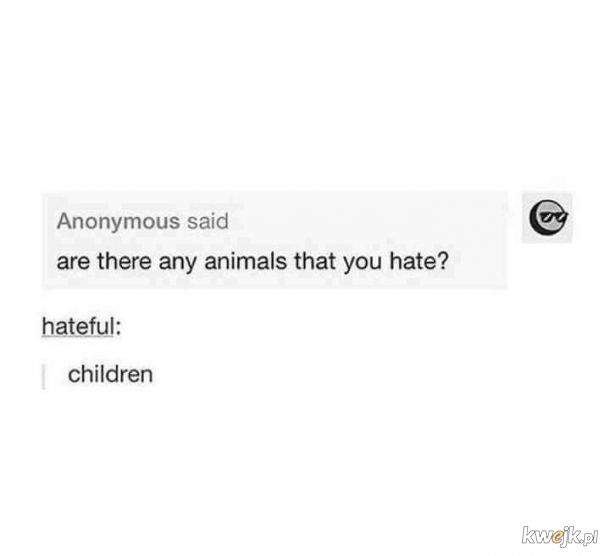 Zwierzęta których nienawidzisz