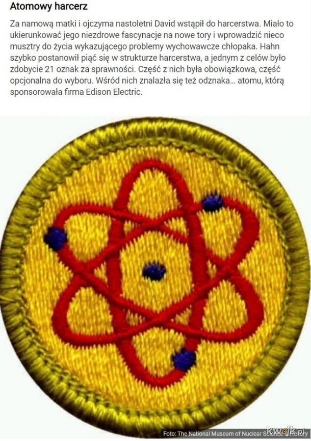 Atomowy dzieciak, który striggerował FBI, budował reaktor nuklearny w szopie