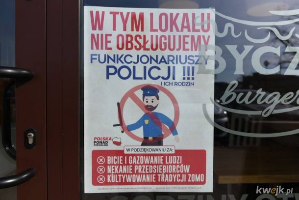 Policjanci w Toruniu na byczego burgera liczyć nie mogą...