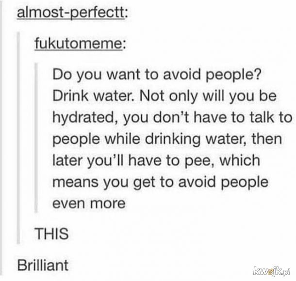 Pijcie wodę.
