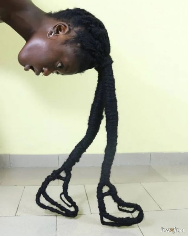 Afrykańska artystka tworzy niesamowite rzeźby z własnych włosów, obrazek 3