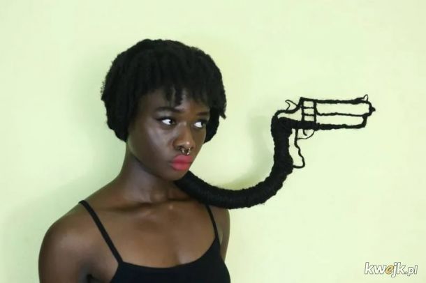 Afrykańska artystka tworzy niesamowite rzeźby z własnych włosów, obrazek 4