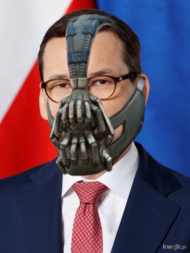 Prawdziwa maska premiera...