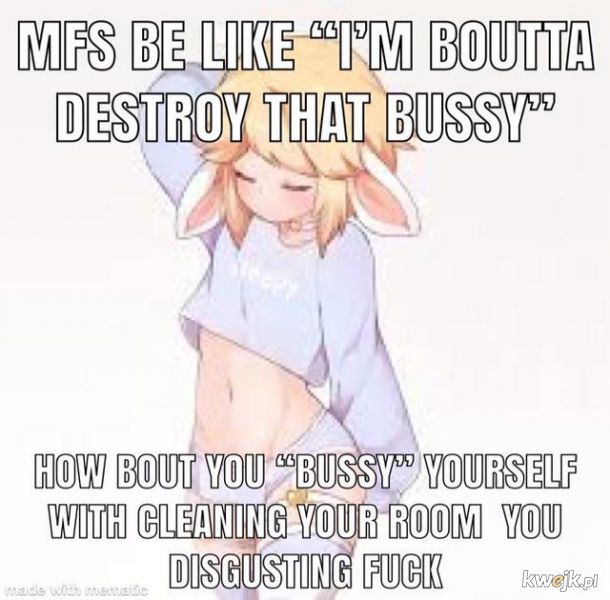 Bussy=boy pussy=męski odbyt