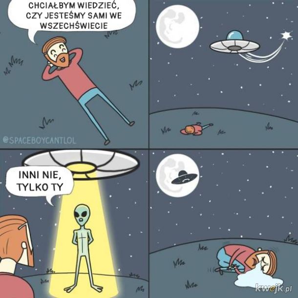 Komiksy Spaceboy Can't LOL