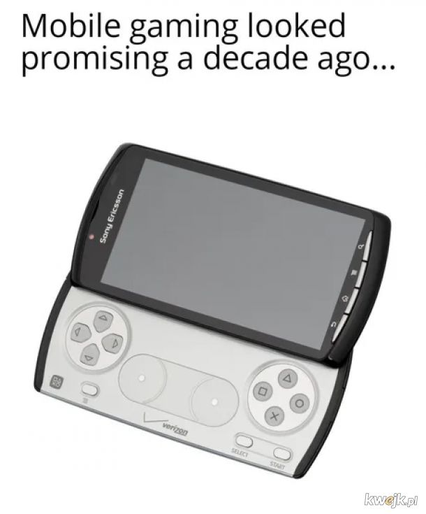 Granie mobilne 10 lat temu