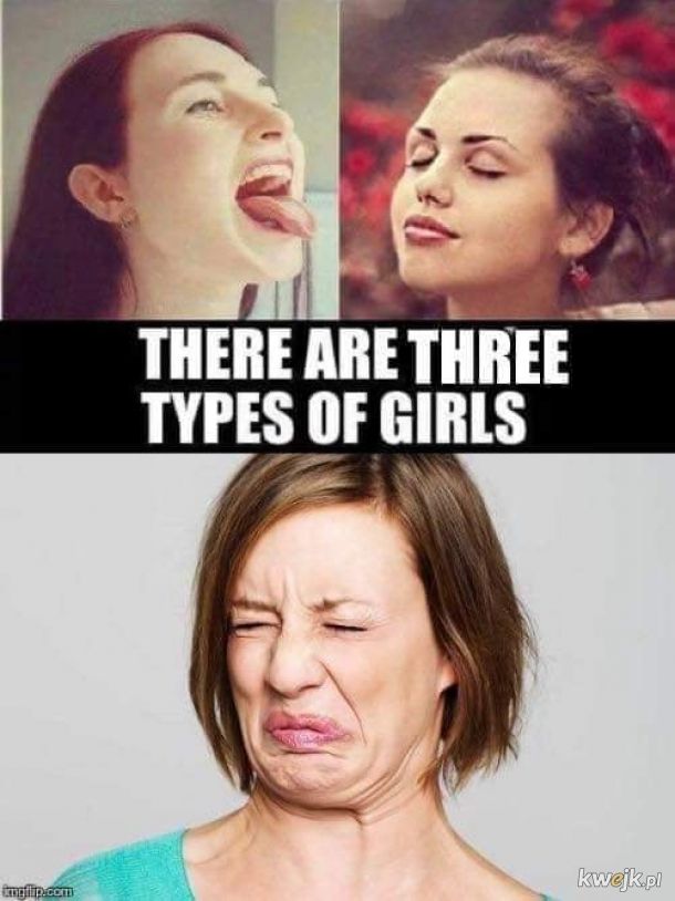 Three types of girls