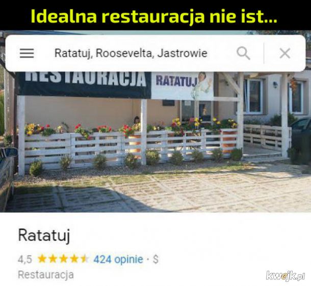 Idealna restauracja