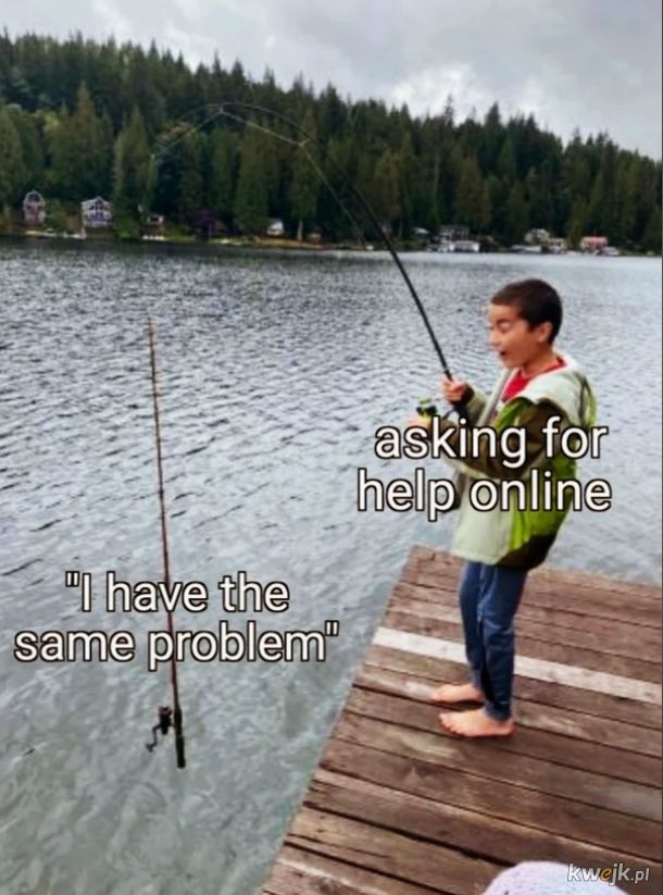 Kiedy szukasz w internecie rozwiązania swojego problemu