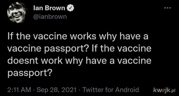 Paszporty szczepionkowe, a na co to komu? A dlaczego?