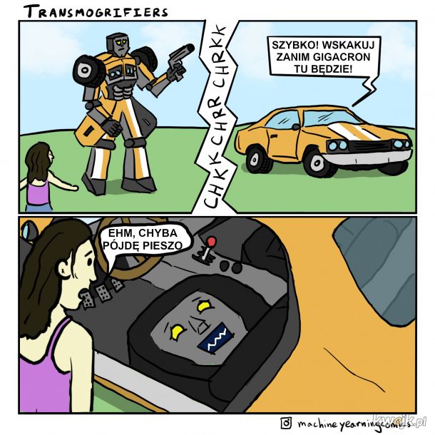 Transformery wiedzą jak postępować