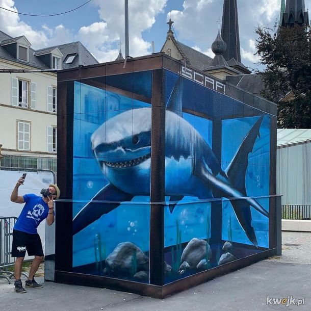 Francuski artysta uliczny tworzy genialne trójwymiarowe graffiti, obrazek 15
