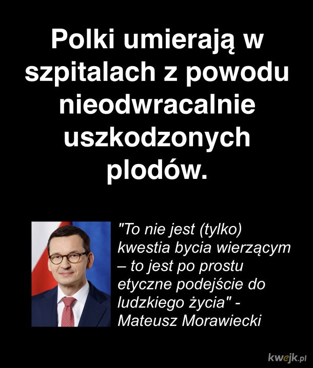 Morawiecki i etyka.