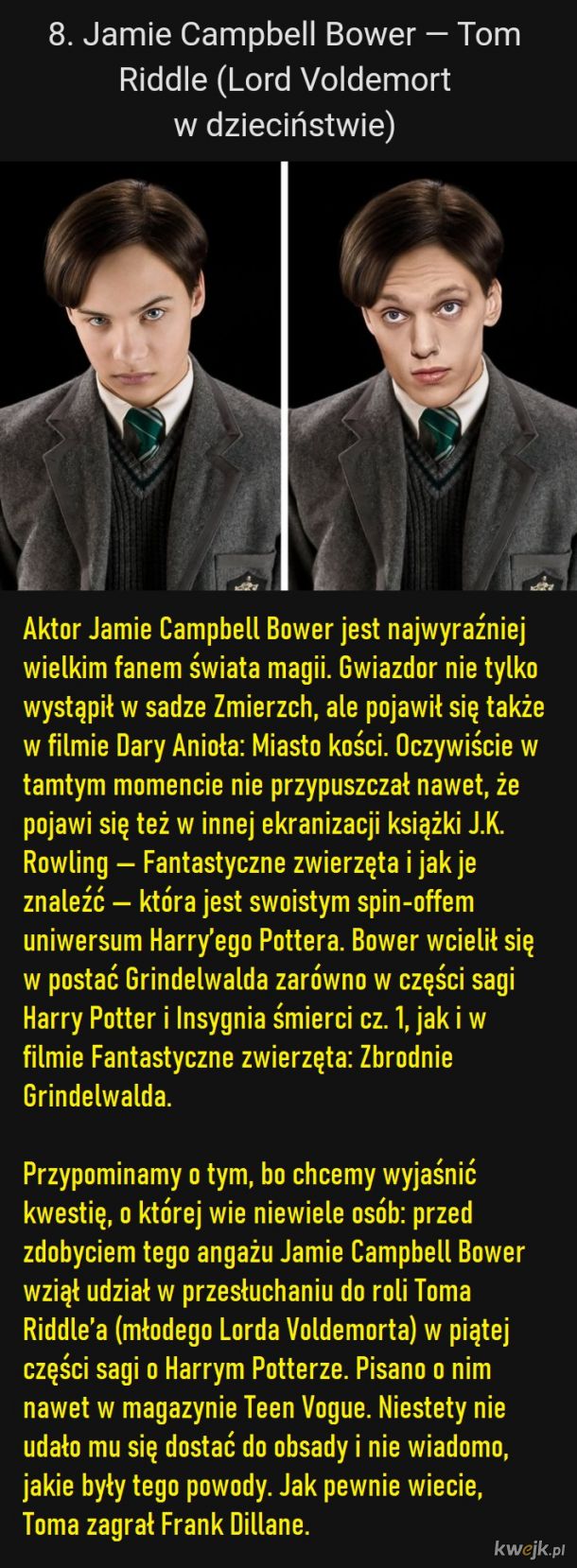 Inni aktorzy, którzy mogli zagrać w Harrym Potterze, obrazek 8