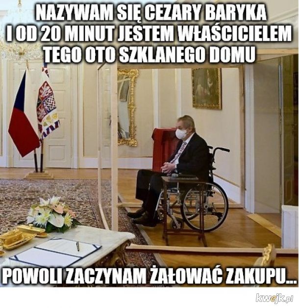 Milosz Zeman Prezydent Czech
