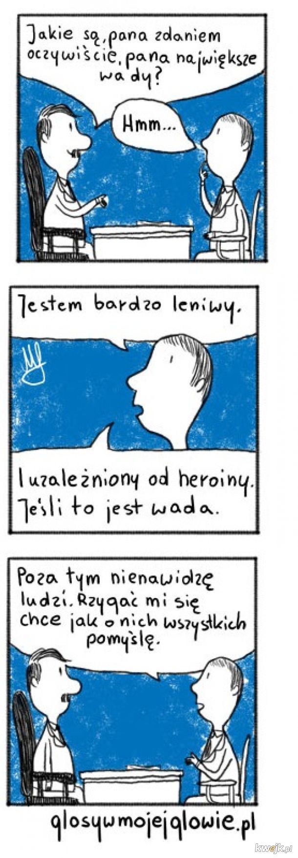 Trafne spostrzeżenie Godzilli, czyli abstrakcyjne komiksy Maćka Łazowskiego, obrazek 10