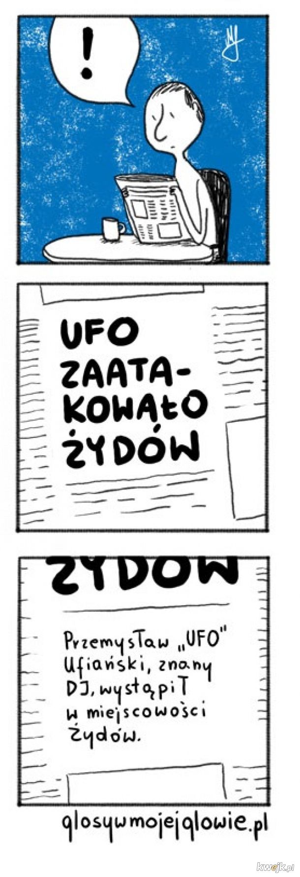 Trafne spostrzeżenie Godzilli, czyli abstrakcyjne komiksy Maćka Łazowskiego, obrazek 18