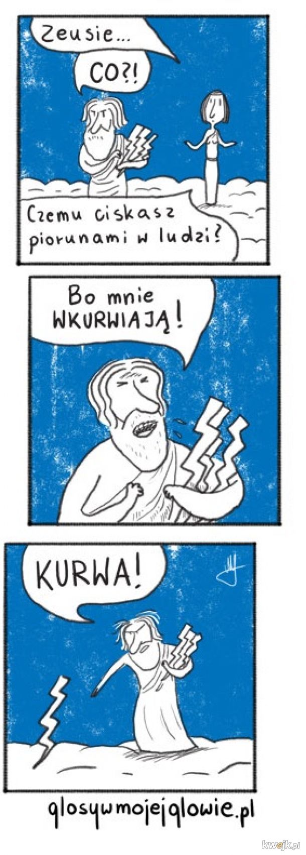 Trafne spostrzeżenie Godzilli, czyli abstrakcyjne komiksy Maćka Łazowskiego, obrazek 4