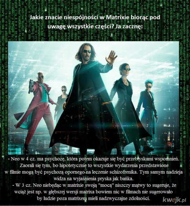 Matrix - Resuscytacja - Uwaga na komentarze (spoiler alert)