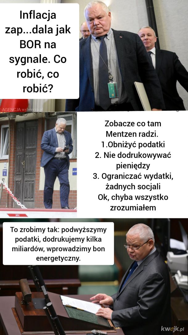 Glapiński broni, Glapiński radzi, Glapiński nigdy was nie zdradzi - Ministerstwo śmiesznych obrazków - KWEJK.pl