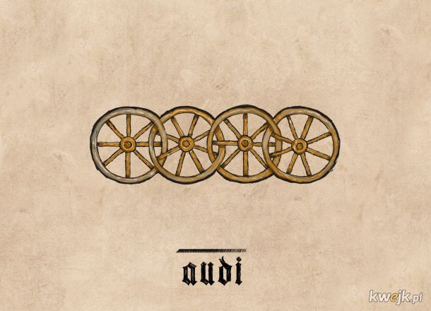 Jak wyglądałyby znane loga w średniowieczu