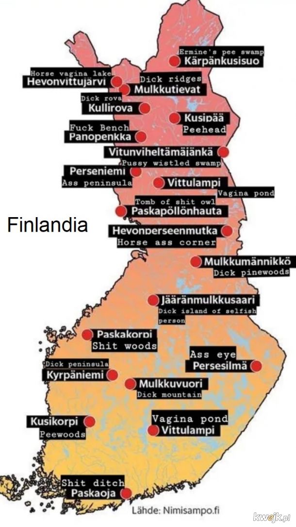 Takie tam wsie na Finlandii