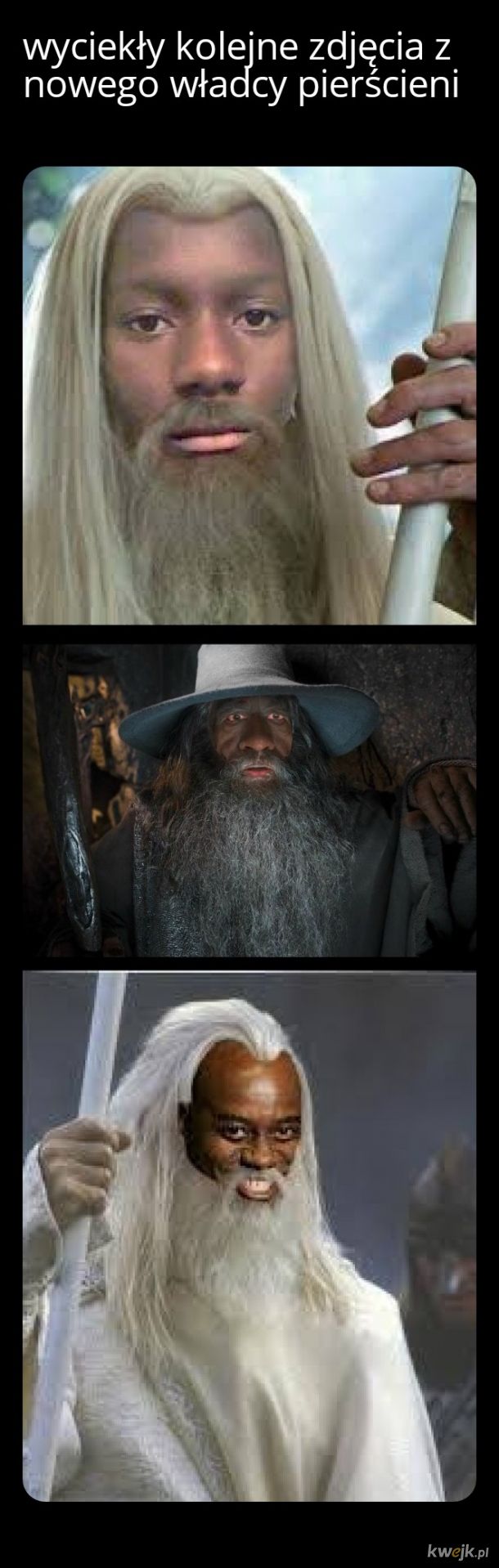 Gandalf czarny
