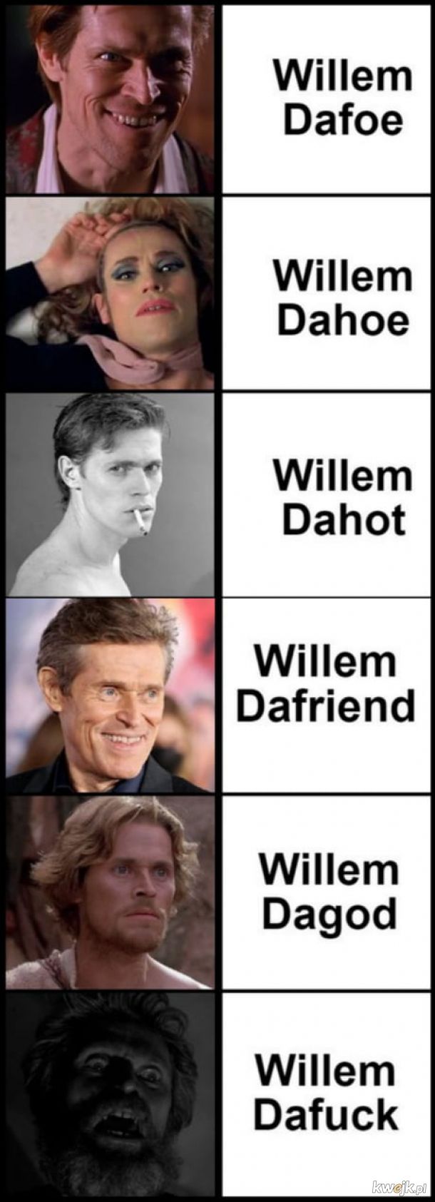 Willem DA-FOEeeeeeee....