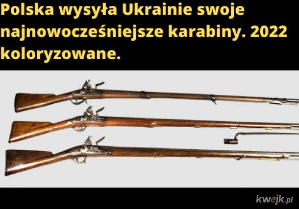 Polskie wysyła broń Ukrainie