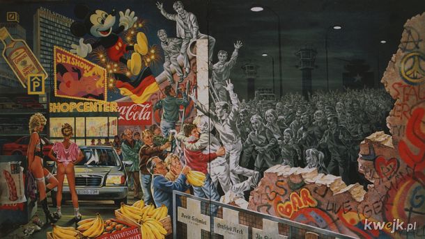 Upadek muru Berlińskiego. Bo wschód chciał Disneya, colę i kurtyzany