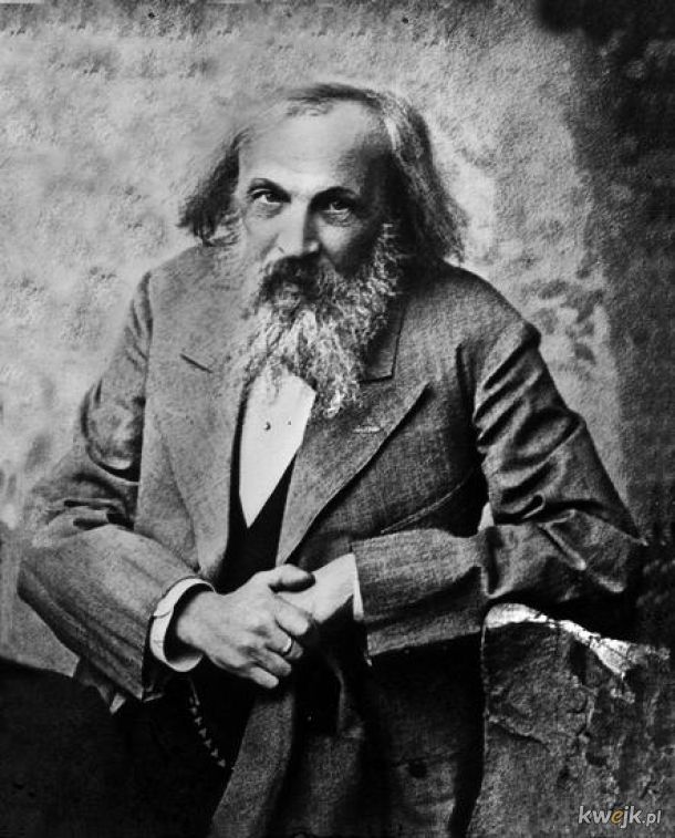 Dziś mamy 188. rocznicę urodzin  Dmitrija Mendelejewa