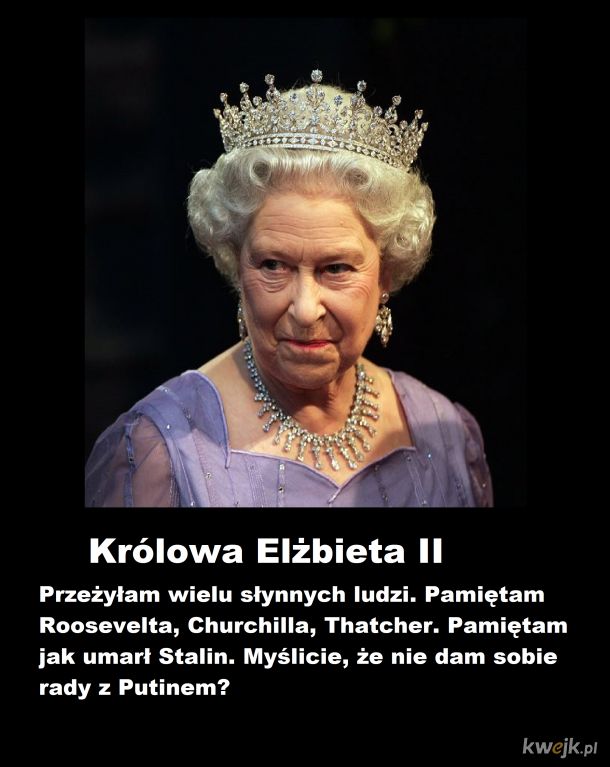 ELżbieta II kontra Putin