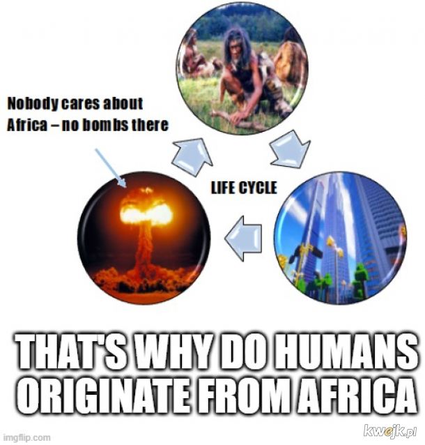 Dlaczego ludzie pochodzą z Afryki