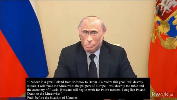 Putin wyjawia motywy