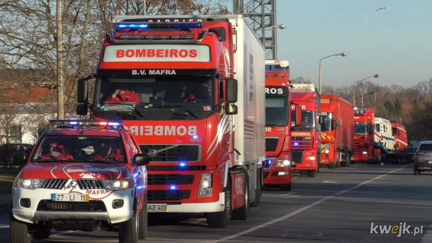 Portugalska straż pożarna będzie pomagać w Ukrainie
